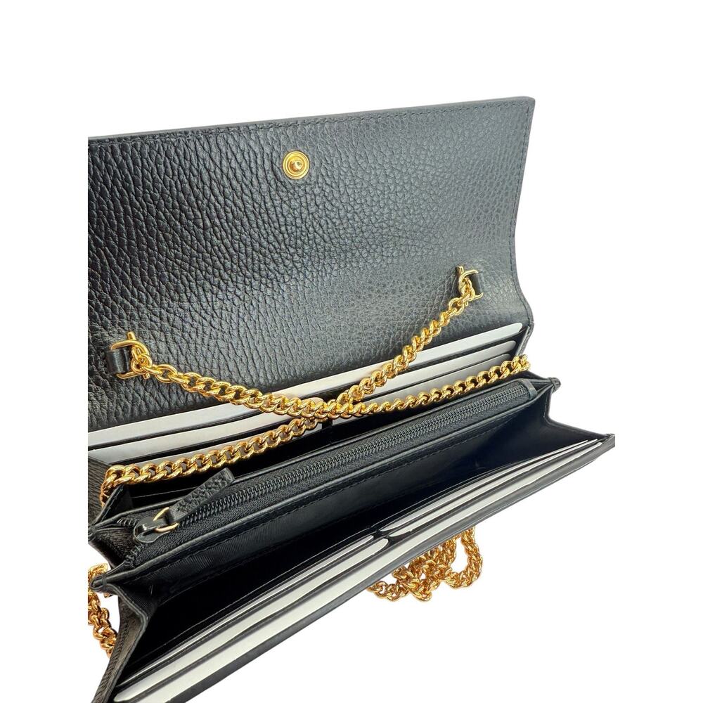 Gucci Bi-Color GG Marmont Wallet on Chain - Picture 5 of 6